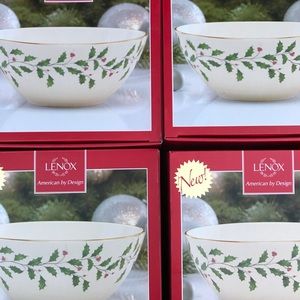 Lenox HOLIDAY plates dishes and bowls